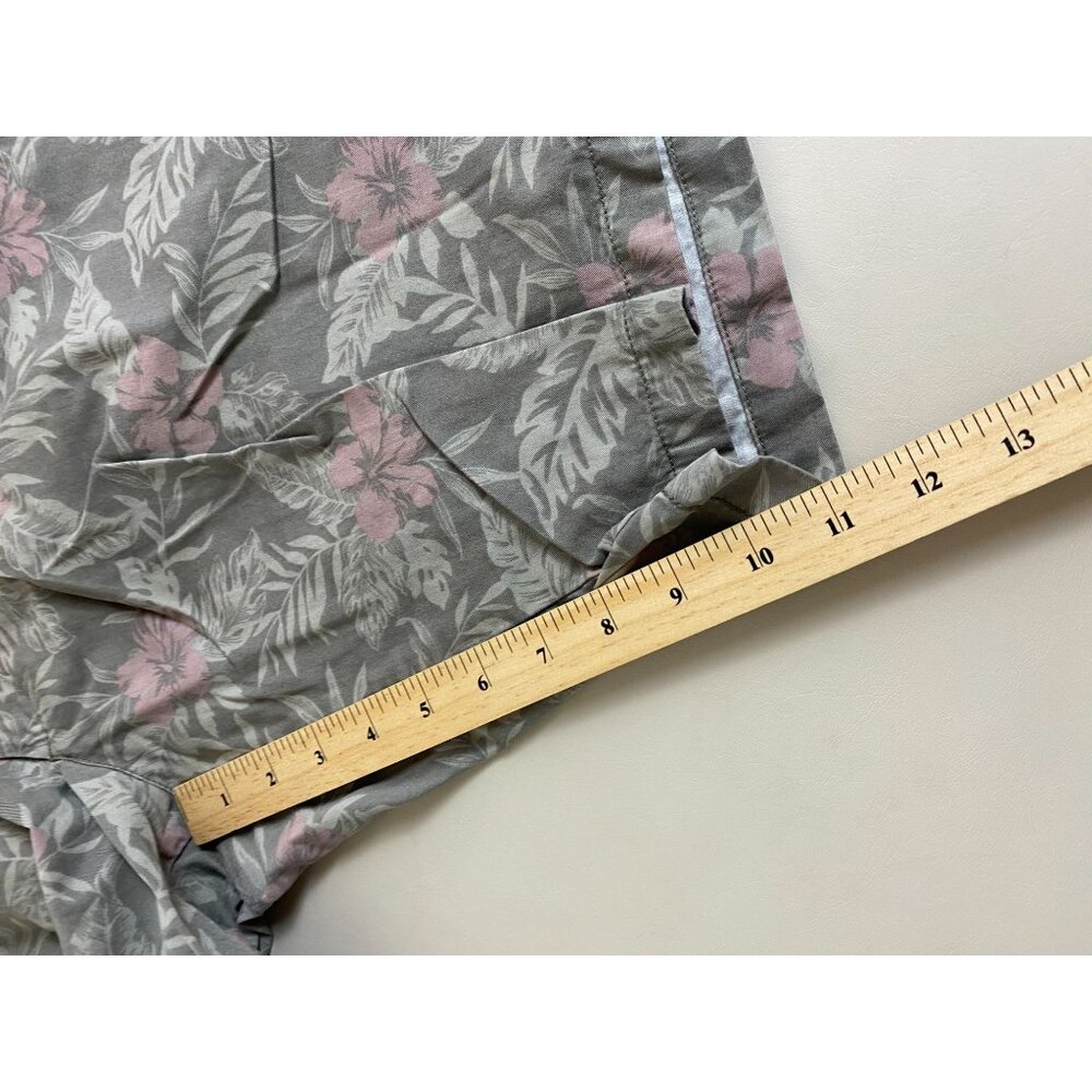 UNIQLO Floral Mens Chino Shorts size XL Hawaiian Vacation Casual Cruise Resort - Picture 6 of 16